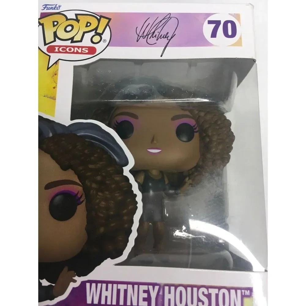 Funko Pop Icons Whitney Houston #70‎ Vinyl Figure Collectible Toy